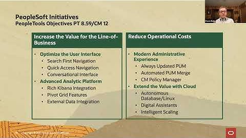 RECONNECT Dive Deep 21 - PeopleSoft PeopleTools Technology Roadmap and Update