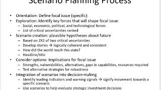 Strategy Under Uncertainty 3  Scenario Planning Profile