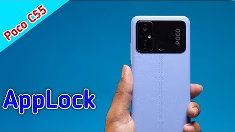 Apps Lock Setting In Poco C55, Poco C55 Mein App Lock Kaise Set Karen