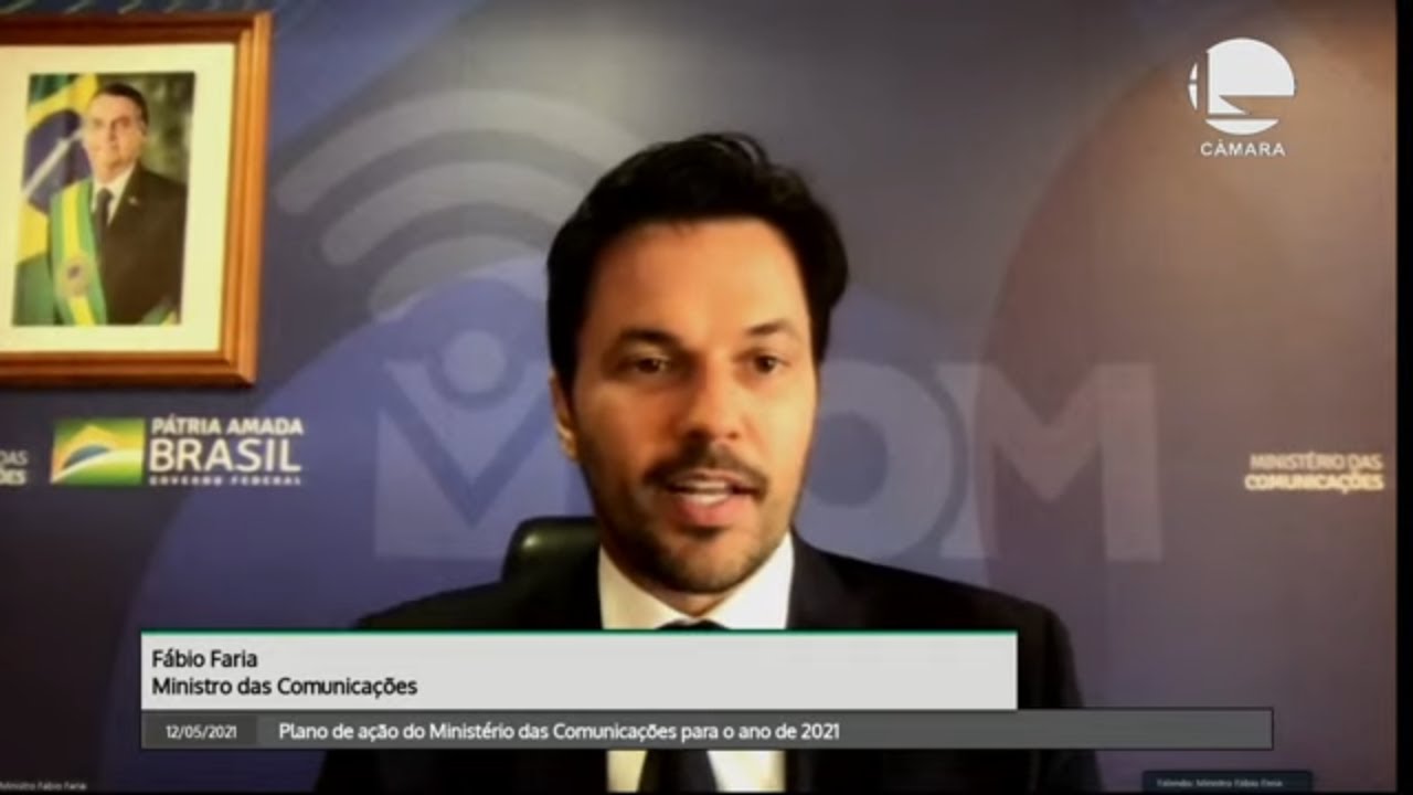 Ciencia E Tecnologia Fabio Faria E Acoes Do Ministerio Das Comunicacoes Para 2021 12 05 2021 Youtube