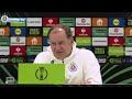 Pozápasová tlačová konferencia AZ Alkmaar - ŠK Slovan Bratislava