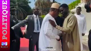 Palais de la République : Macky Sall accueilli par le président Bassirou Diomaye Faye