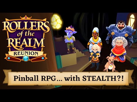 Pinball RPG + Stealth?! "Rollers of the Realm: Reunion" Gameplay Preview