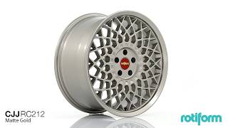 ROTIFORM RC212 CJJ | 19X9.5 | MATTE GOLD