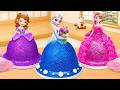 Wonderful Princess Cake 💕 ミニチュアレインボープリンセスケーキデコレーション💕 Sweet Japan