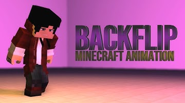 Backflip - Minecraft animation (Mine-Imator)