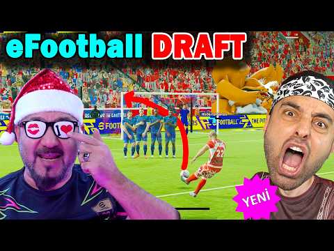 ROBERTO CARLOS ATTI! ÜMİDİ ŞOK! eFootballDRAFT! HEPSİ STOPER CHALLENGE!