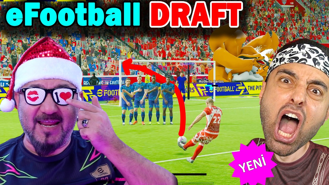 ROBERTO CARLOS ATTI! ÜMİDİ ŞOK! eFootballDRAFT! HEPSİ STOPER CHALLENGE!