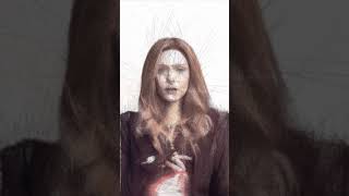 Drawing Scarlet Witch / Wanda Maximoff