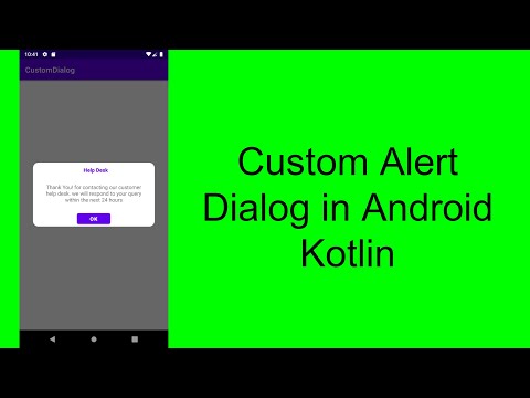 Custom Alert Dialog