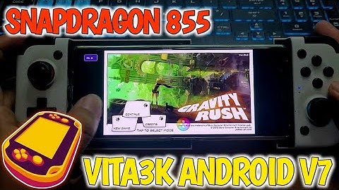 Vita3K Android V7 Gravity Rush Snapdragon 855