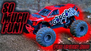 Arrma Gorgon Dirt Bash & Speed Run - Best Budget RC Monster Truck Under $200
