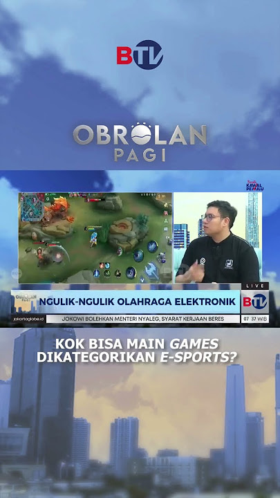 Kok Bisa Main Games Dikategorikan E-Sports?