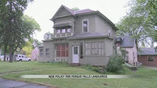New Policy For Fergus Falls Landlords