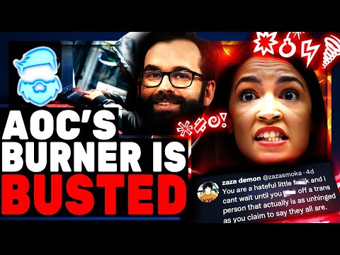 AOC Is BUSTED With Secret Twitter Account Where She THREATENS Matt Walsh & Other TERRIBLE Stuff?