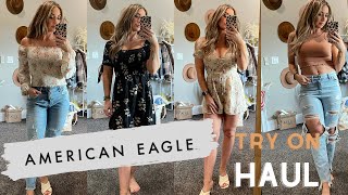 AMERICAN EAGLE TRY ON HAUL | PETITE BODY TYPE