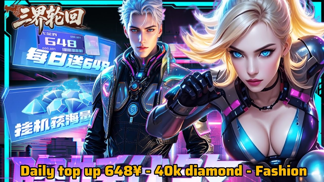 The Cycle of Reincarnation Realms Private Server - Daily top up 648¥ - 40K diamond - Fashion