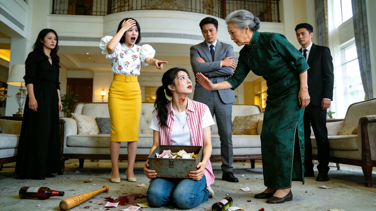 Toda la familia creyó a la hija adoptiva, la acusó de robar y la echó; murió atropellada y renació…