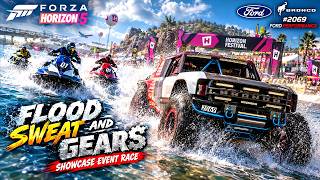 Ford Bronco R contre 3 jet-skis dans une INONDATION ! 🌊🏁 | Épreuve Showcase Forza Horizon 5 #cour... screenshot 4