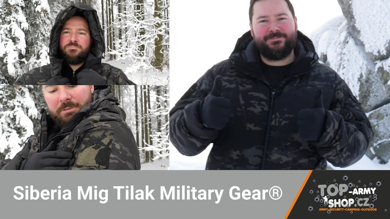 Zimní bunda Siberia Mig Tilak Military Gear® Do pořádný zimy! Top-ArmyShop