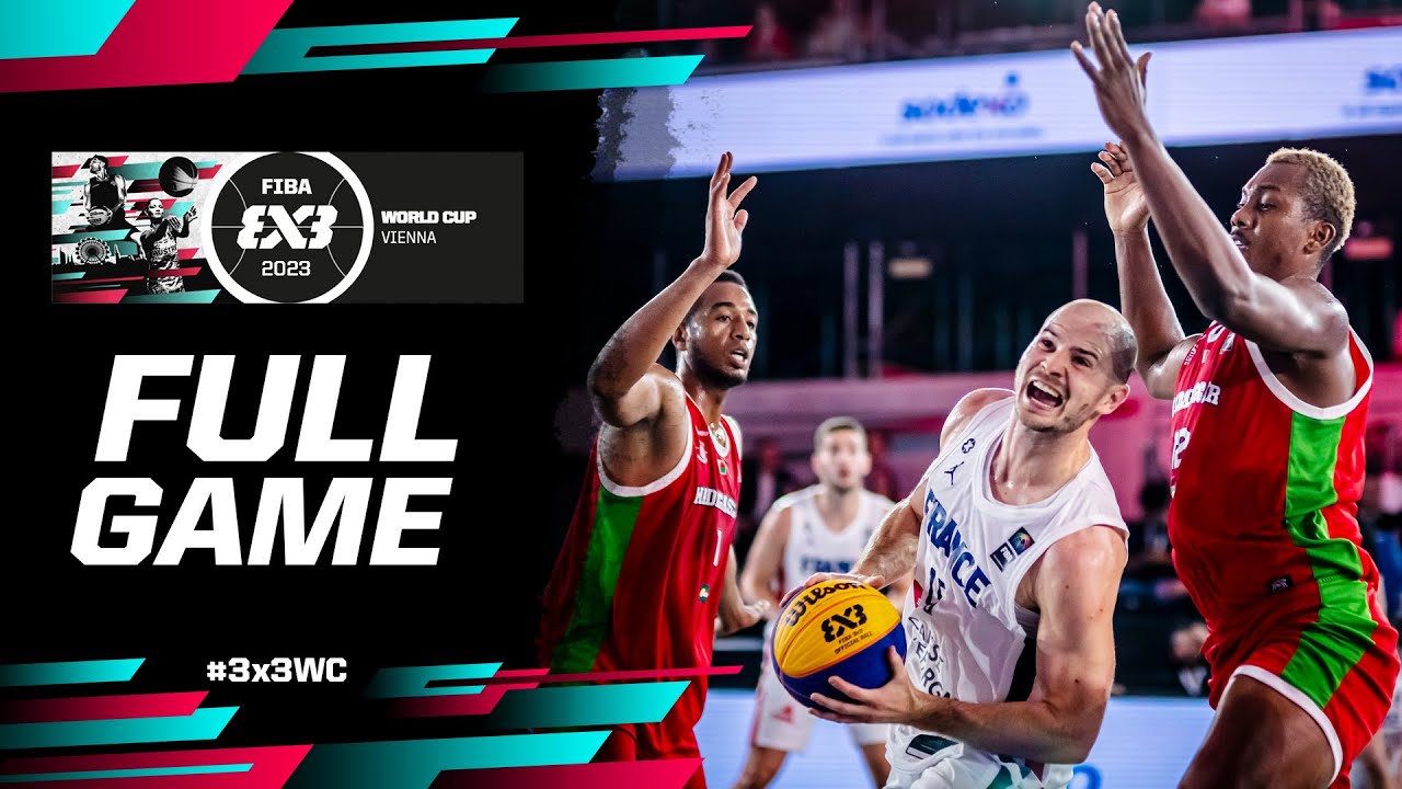 France 🇫🇷 vs Madagascar 🇲🇬 | Men | Full Game | FIBA 3x3 World Cup 2023 | 3x3 Basketball