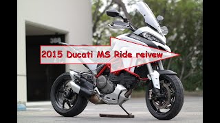 2015 Ducati Multistrada 1200 S Touring Walk around and Ride Review