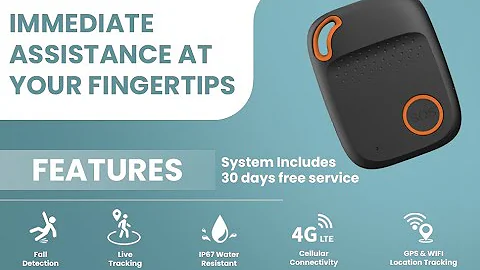 321 Alert Mini Y   Medical Alert System For Seniors With Fall Detection   Medical Alert Systems