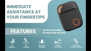 321 Alert Mini Y   Medical Alert System For Seniors With Fall Detection   Medical Alert Systems