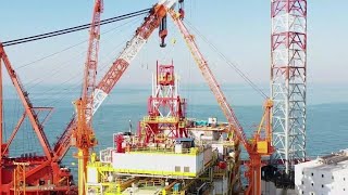 100-Million-Ton oilfield cluster in Bohai Sea fully commences production