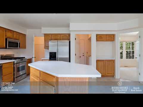 1251 Saddle Ridge, Cary, IL home video tour