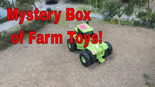 Unboxing a mystery box from Kevin's Farm Toy Auctions