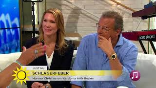 Mormor Christina Schollin om Benjamins finalplats: ”Han lever sin dröm”. - Nyhetsmorgon (TV4)