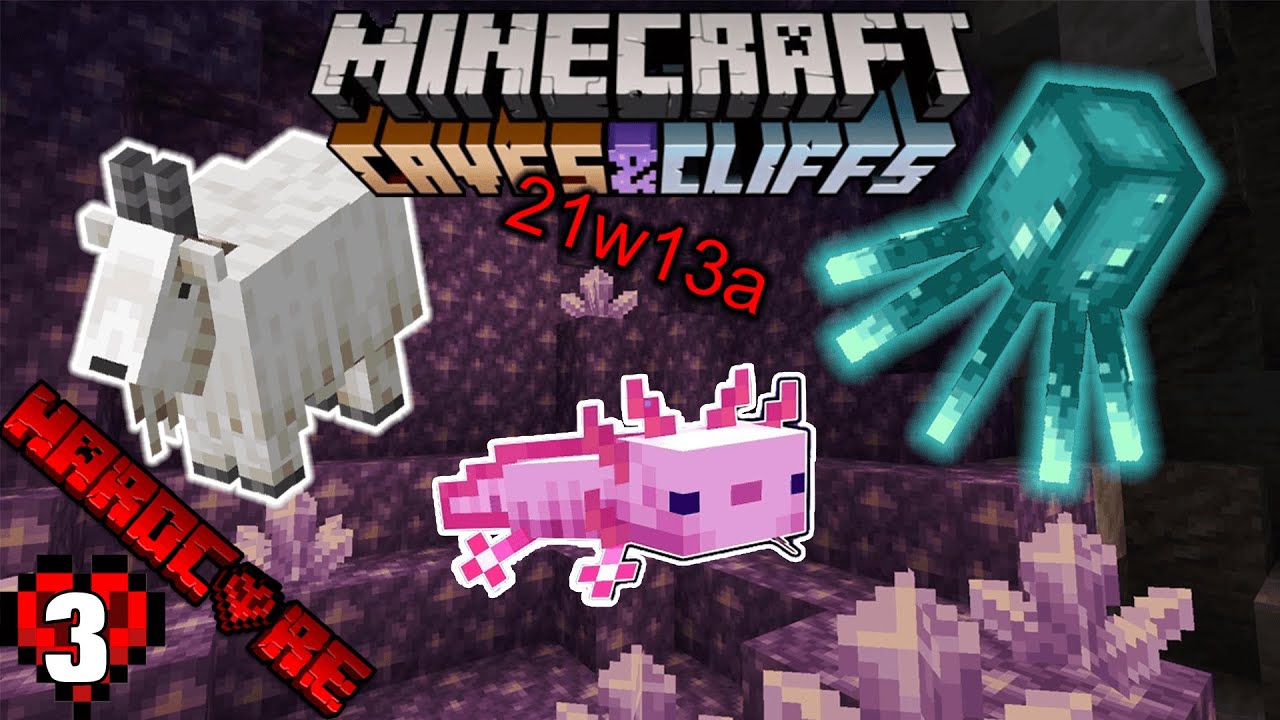 Hardcore 17. Minecraft Caves and Cliffs. Crazy Caves.