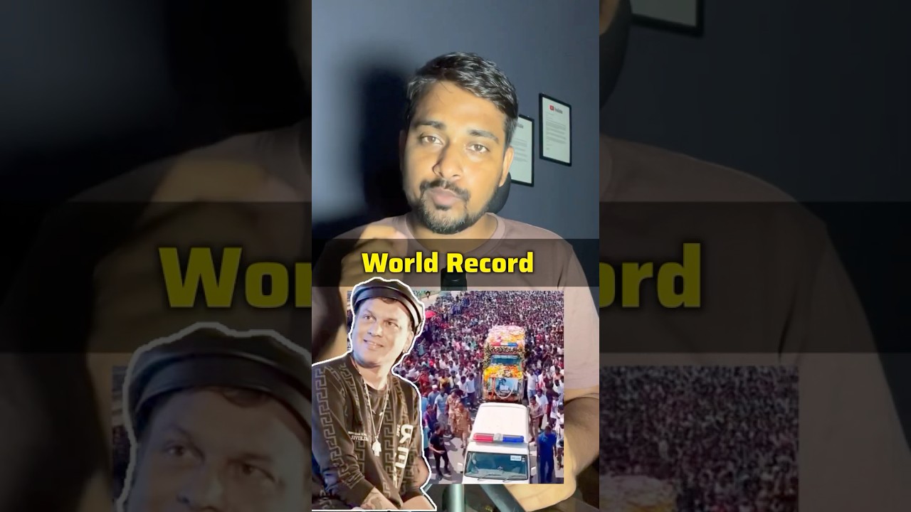 World Record ❤️ Zubeen Garg Funeral