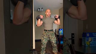16 MINUTE EMOM. kettlebell workouts athomeworkout military fitnessjourney exercises marines