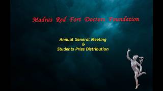 MRFDF AGM & Student Prize Distribution Slideshow