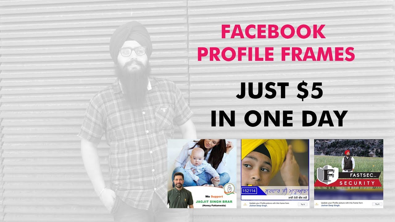 Facebook Profile Frame - YouTube
