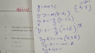 Additional mathematics 2023 p1 ECZ