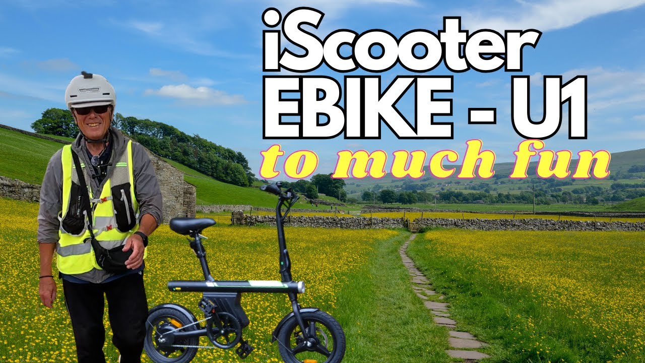 iScooter EBIKE - U1 | Маленький велосипед, большое веселье |