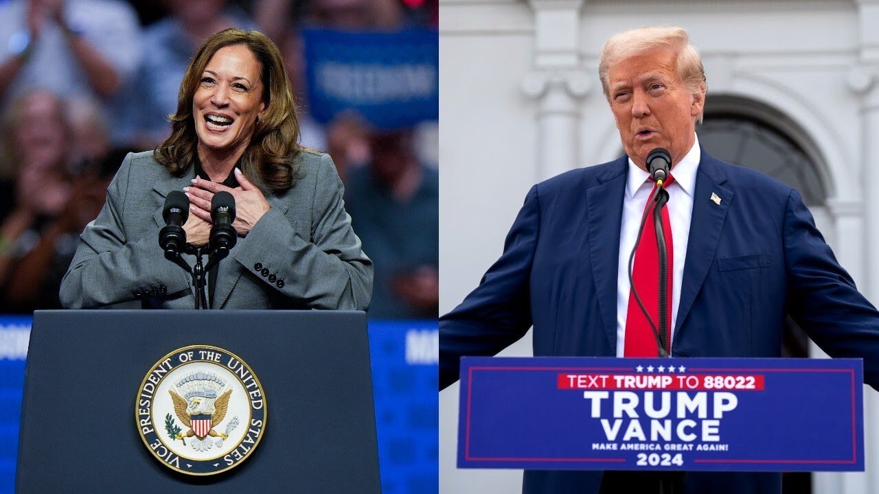 New poll shows Kamala Harris leading Donald Trump in battleground state ...