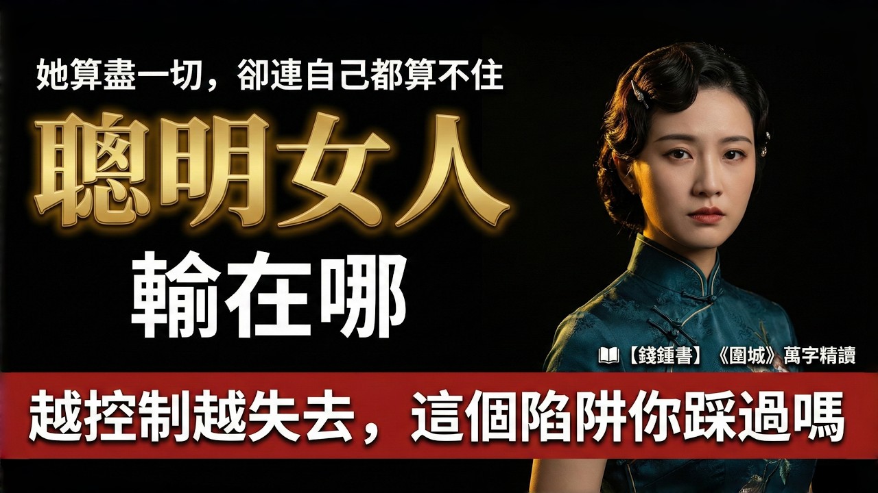 工資是丈夫的兩倍，卻活成了婚姻裏最低的那個人｜錢鍾書《圍城》