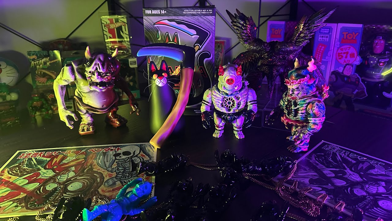 Art Toy Sofubi de TERROR/ Especial de Halloween y Día de Muertos