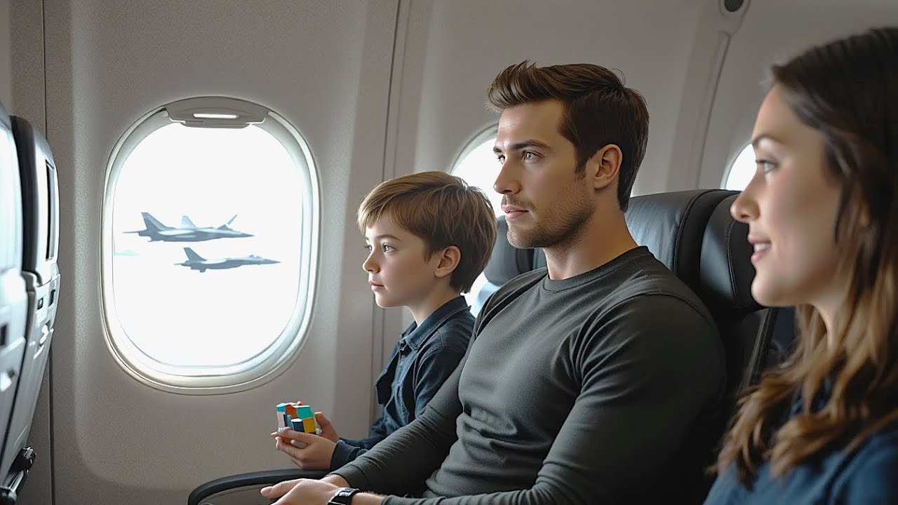 He Sat Quietly in Seat 12F — Until His Call Sign Made the F-22 Pilots Salute