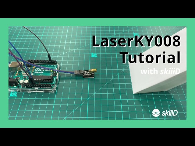 skiiiD - Easiest way to code Laser KY008 on Arduino. class=