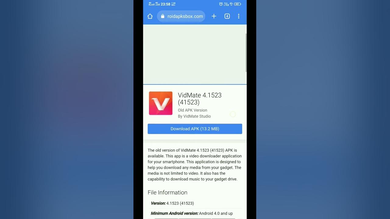 how to download vidmate apk old version YouTube how to download vidmate apk old version YouTube