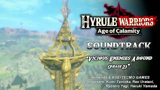 Video thumbnail of "[Music] Hyrule Warriors: Age of Calamity - Vicious Enemies Abound (Phase 2)"