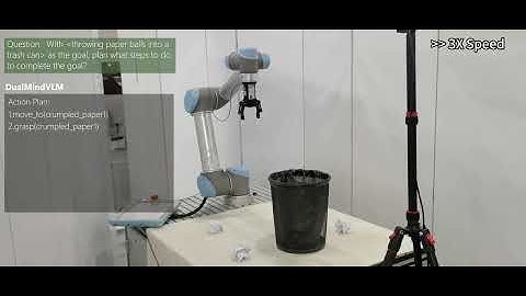 DualMindVLM Demo - Robotic Manipulation