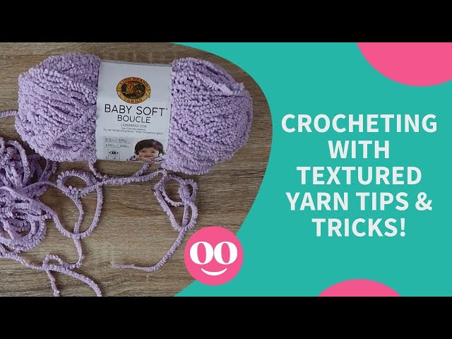 Crocheting With Textured Yarn! 