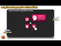 129.PowerPoint Animation trick - 4 option infographic animation using Morph transition
