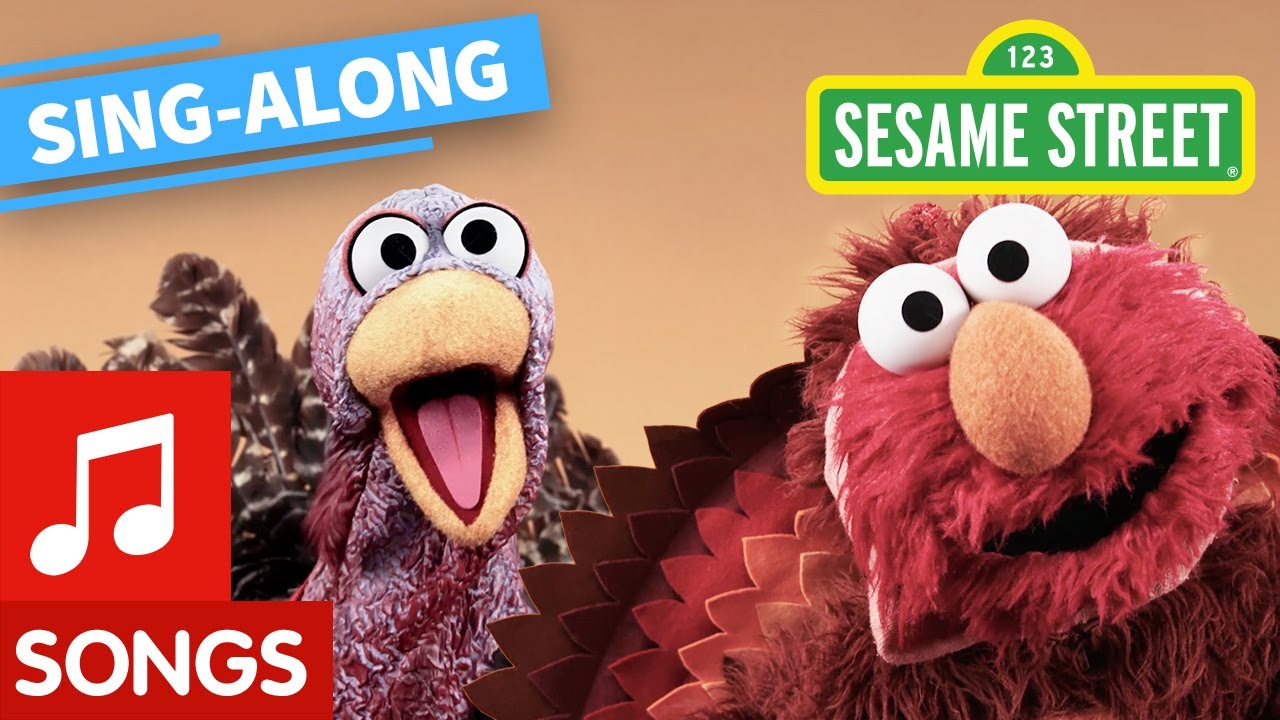 Sesame Street: Turkey Gobble Wobble Song Lyric Video | Thanksgiving ...